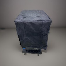 Medium Gorilla Grip Dog Crate Cover- Black