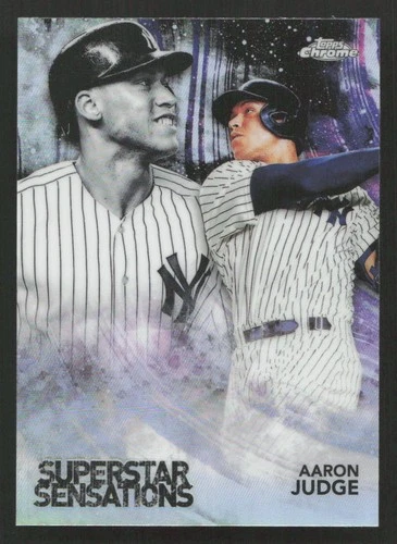 2018 Topps Chrome Aaron Judge Superstar Sensations #SS-1 Card
