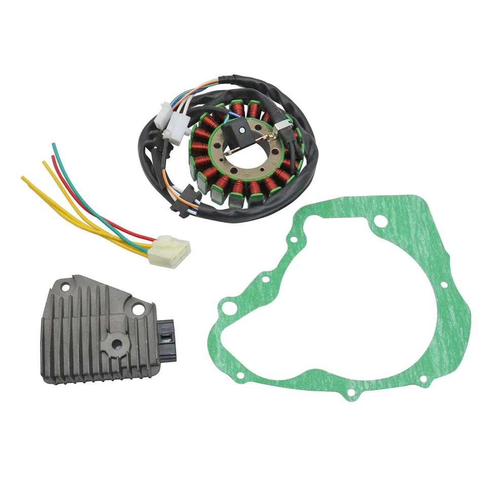 Se adapta a estator de bobina magnética XV250 VIRAGO/V-STAR + regulador de voltaje rectificador + junta Foto 4 de 4