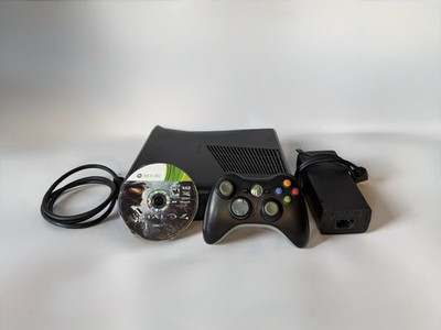 Microsoft Xbox 360 S Bundle With Controller And Game Halo 4 Tested Working  