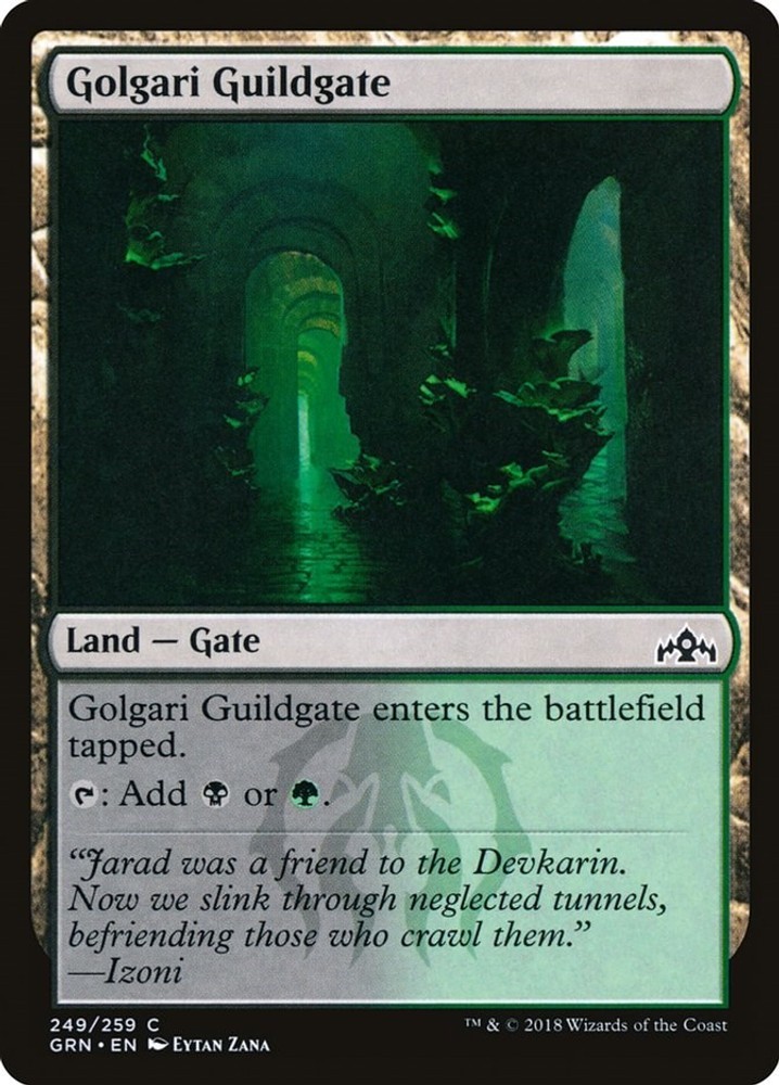 LP - Golgari Guildgate [GRN - 249]