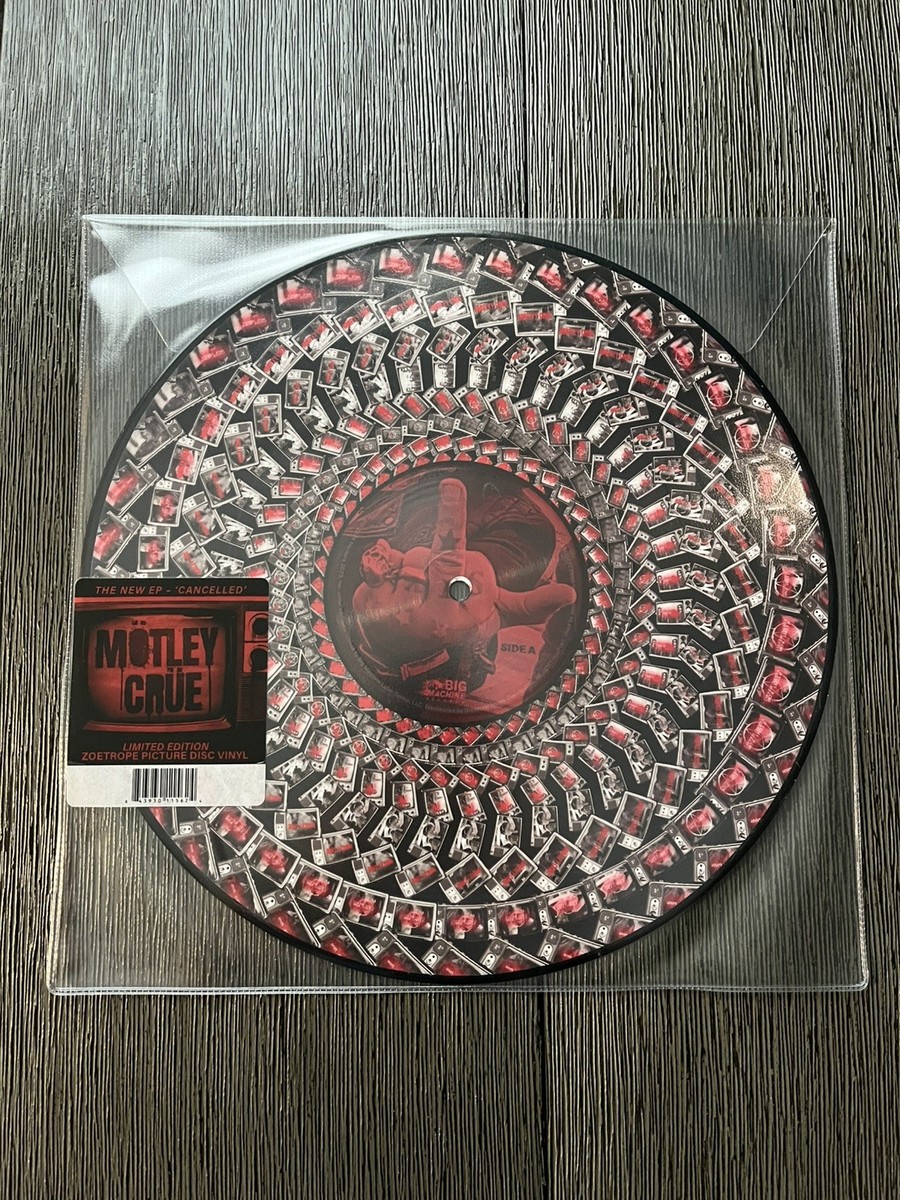 洋楽 MOTLEY CRUE ZOETROPE PICTURE CANCELLED Motley Crue Cancelled Zoetrope 12