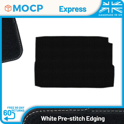 Express with White Pre-Stitch Trim Boot Mat to fit Renault Megane CC 2002-2009