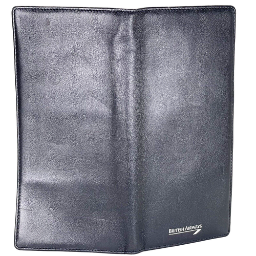 British Airways Travel Wallet Card Document Holder Black - Afbeelding 4 van 4