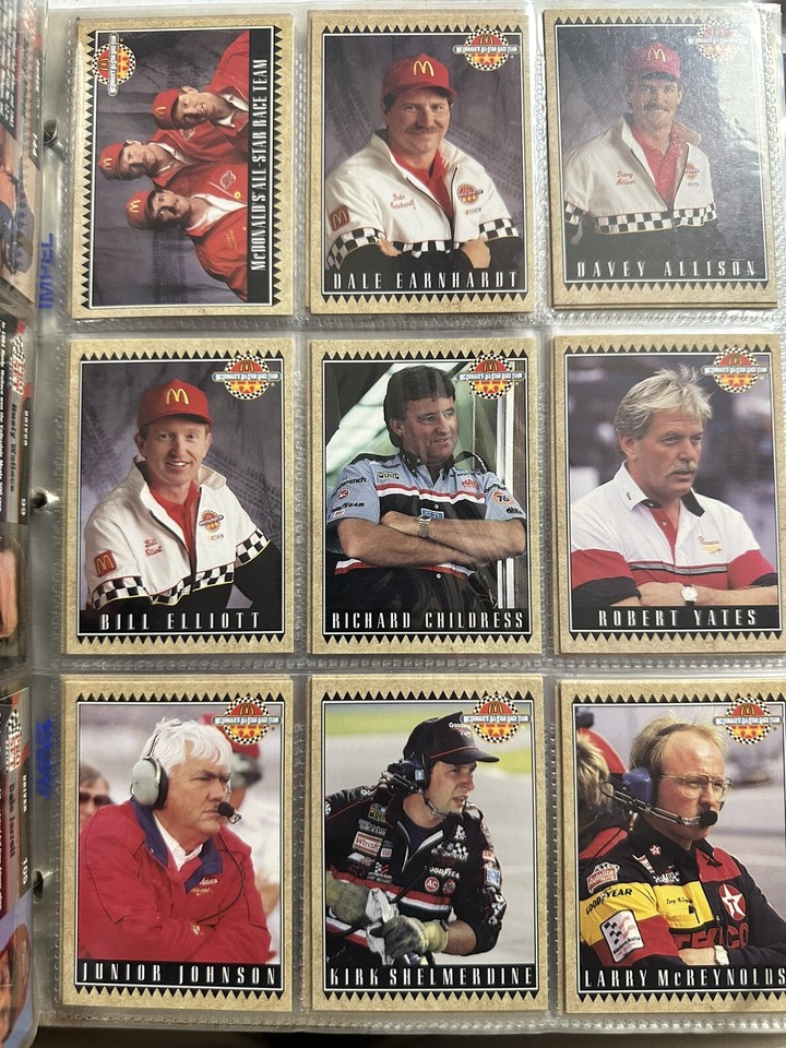 Vintage Nascar And Muscle Cars Trading Cards Lot Over 600 Cards