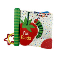 World of Eric Carle, The Very Hungry Caterpillar Fun Foods Soft Book Teether