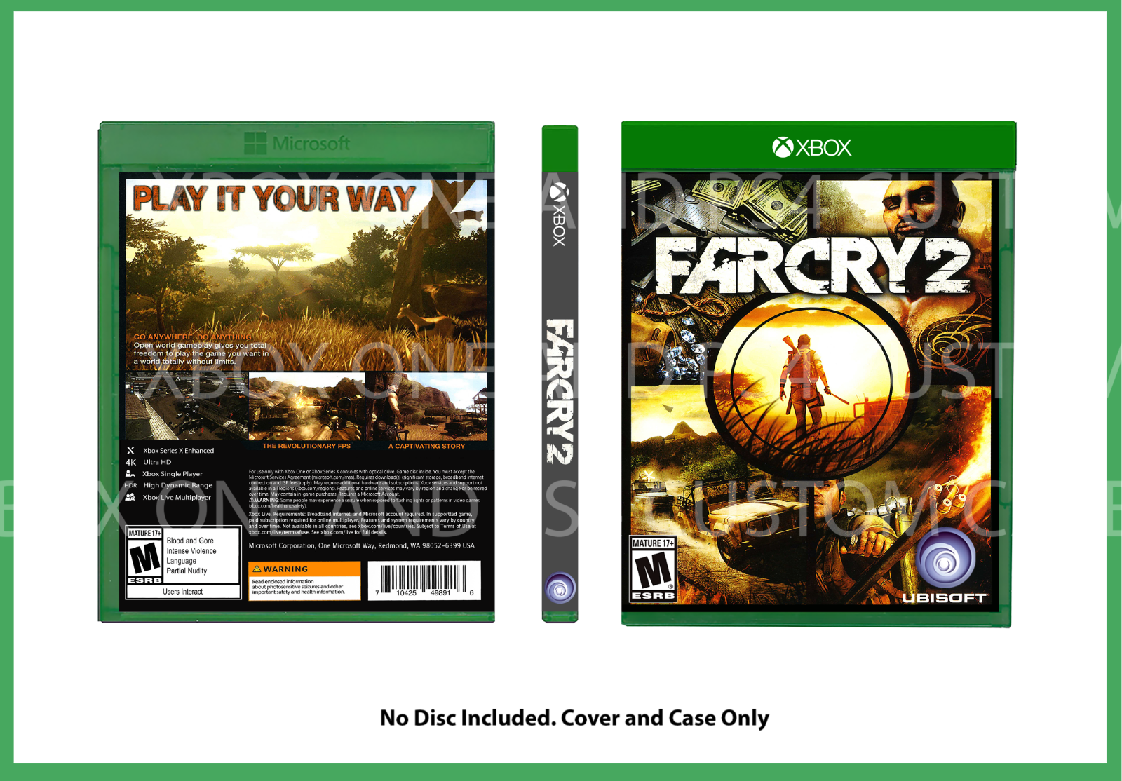 Far Cry 2 (Microsoft Xbox 360, 2008) for sale online