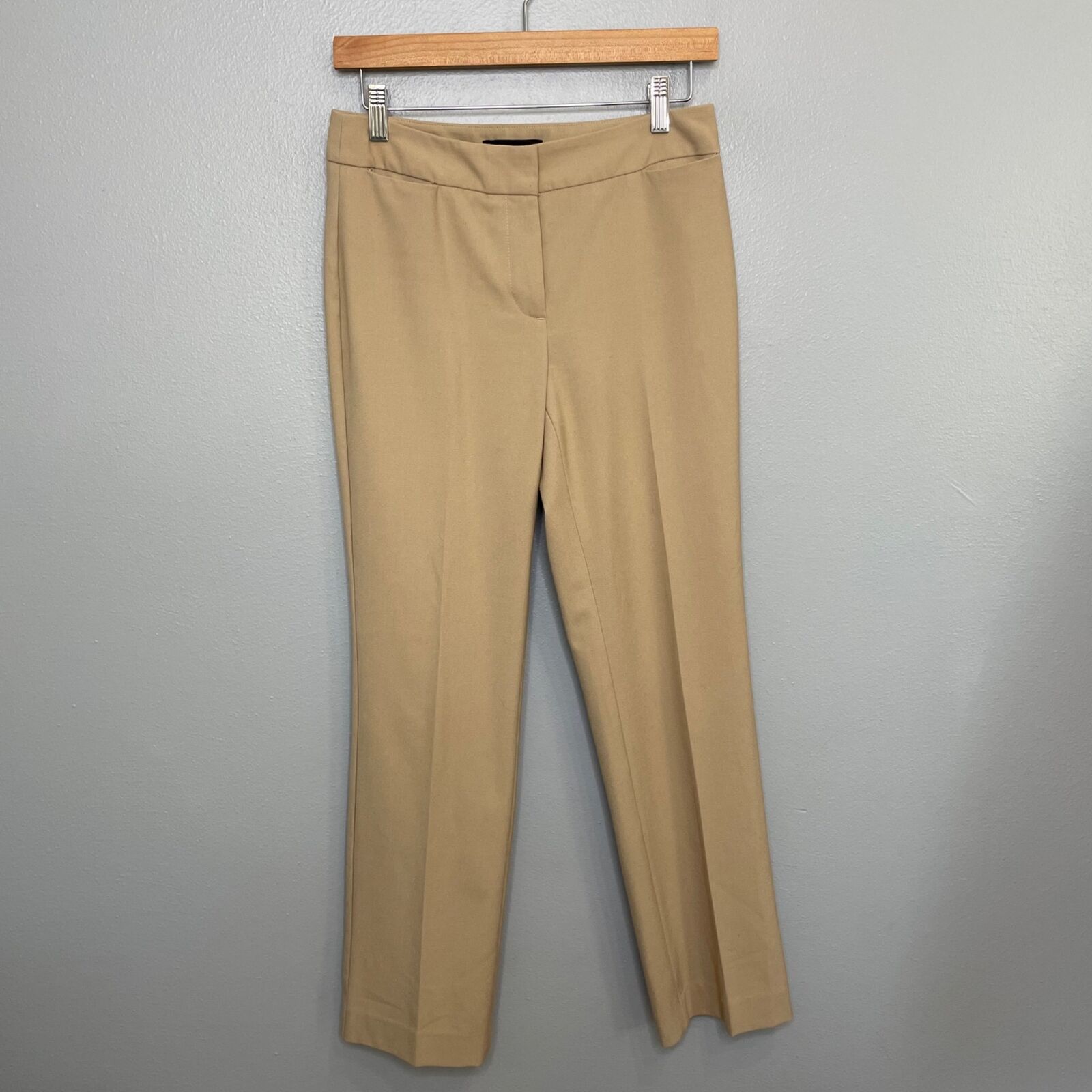 TALBOTS heritage tan crop trousers size 2P Petite… - image 1