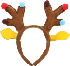 Motique Accessories Antlers Headband Christmas Reindeer Ears Headband