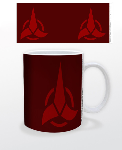STAR TREK DISCOVERY KLINGON 11 OZ COFFEE MUG MOVIE TELEVISION STARFLEET  GIFT NEW