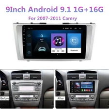 Android Car Radio Multimedia Video Player Navigation Bluetooth For Camry 07-11