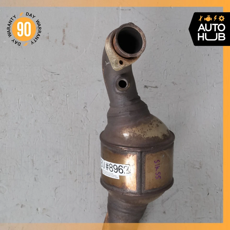 05-11 Tubo de escape izquierdo del lado del conductor Mercedes R171 SLK55 AMG M113 OEM 56k Foto 3 de 4