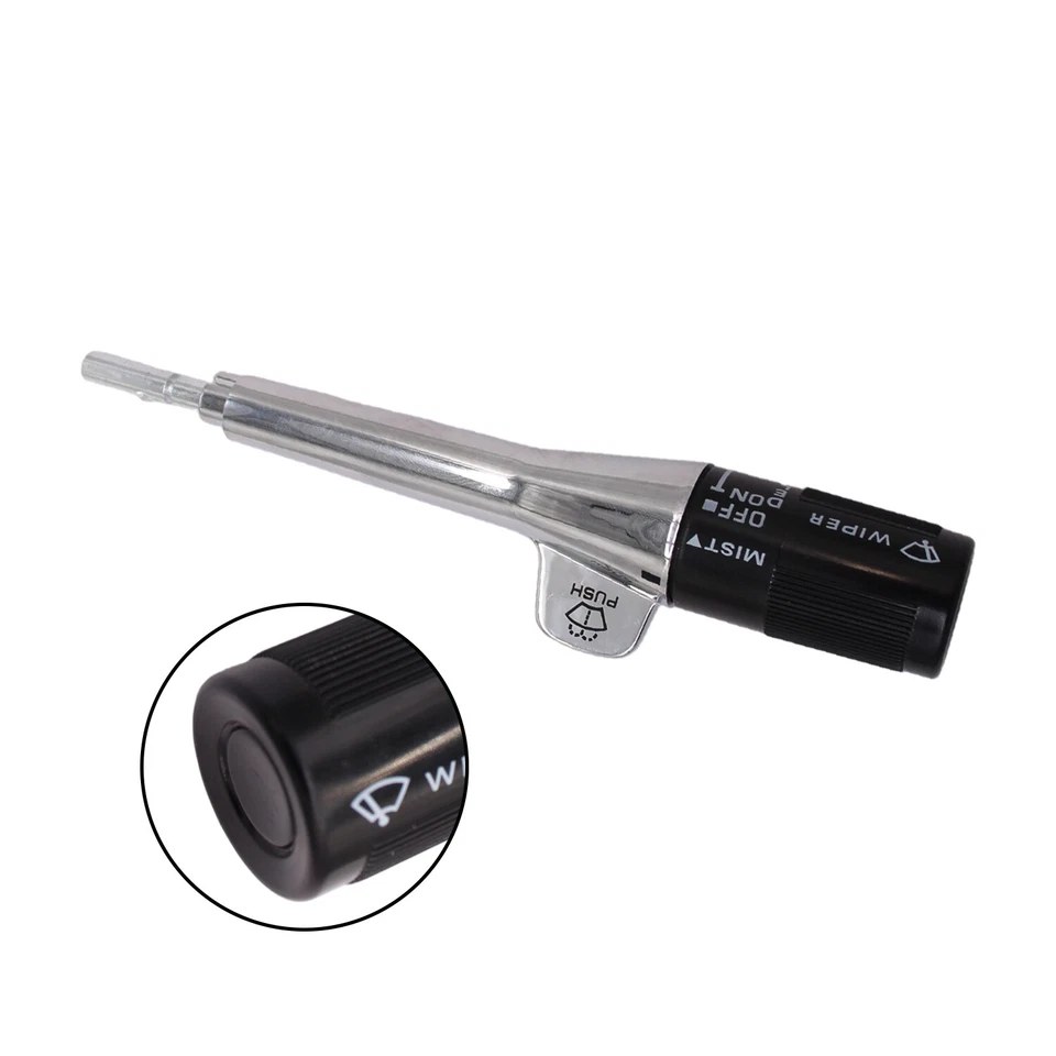 Interruptor de limpiaparabrisas de retardo intermitente de señal de giro para BUICK CADILLAC GMC PONTIAC 22510144 Foto 4 de 4