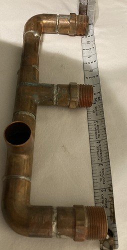 Lot Of Copper Sweat Tee/ Couplers/ 90degree NIBCO ID Reducing Plumbing Fittings