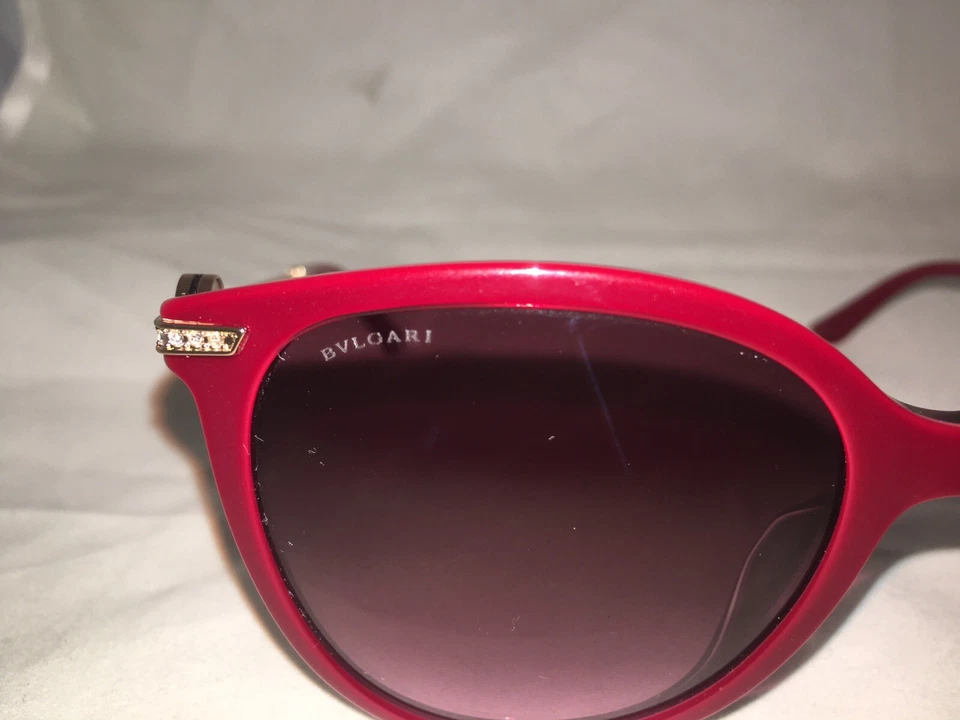 BVLGARI BV 8201-B-F 5432/8H Burgundy with Dark Violet/Pink Gradient 55*18*140 - Image 3 of 4