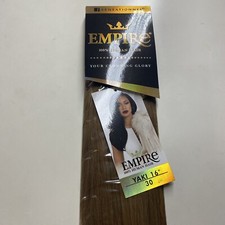 SENSATIONNEL EMPIRE STRAIGHT 100 Human Hair Weave Extension 16" 30