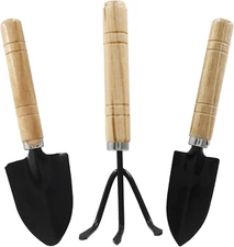 3Pcs Mini Garden Tools, Small Indoor Gardening Tools Includes Hand Shovel, Trans