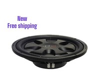 PowerBass S-12TD - 12" Dual 4-Ohm Shallow Mount Subwoofer