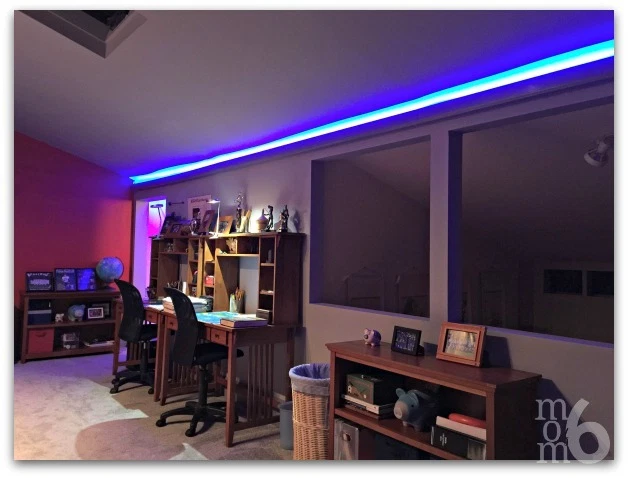 Led lights for room cheap with remote control