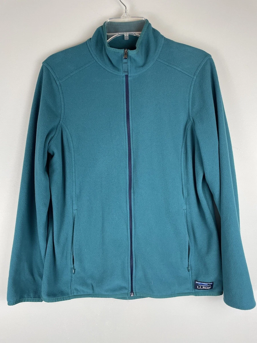 Ll bean fitness outlet fleece full zip