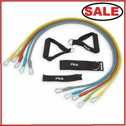 FILA Total Body Resistance Kit w Door Attachment Piece Brand