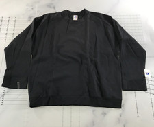 Vintage Russell Athletic Crewneck Sweatshirt Mens Extra Large Black Cotton Blend