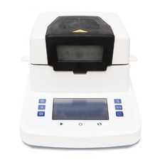 Halogen Lamp Moisture Analyzer Meter with 110g/0.005g for Colloids and Liquids