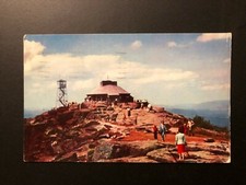 Old Vintage 1963 " SUMMIT HOUSE OF WHITEFACE MT.MEMORIAL " Postcard Made in USA