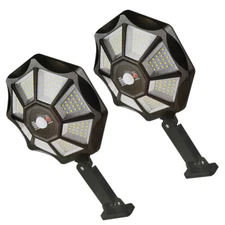 Solar Lights Outdoor 168LED Motion Sensor Flood Light Dusk to Dawn Solar Lamp US