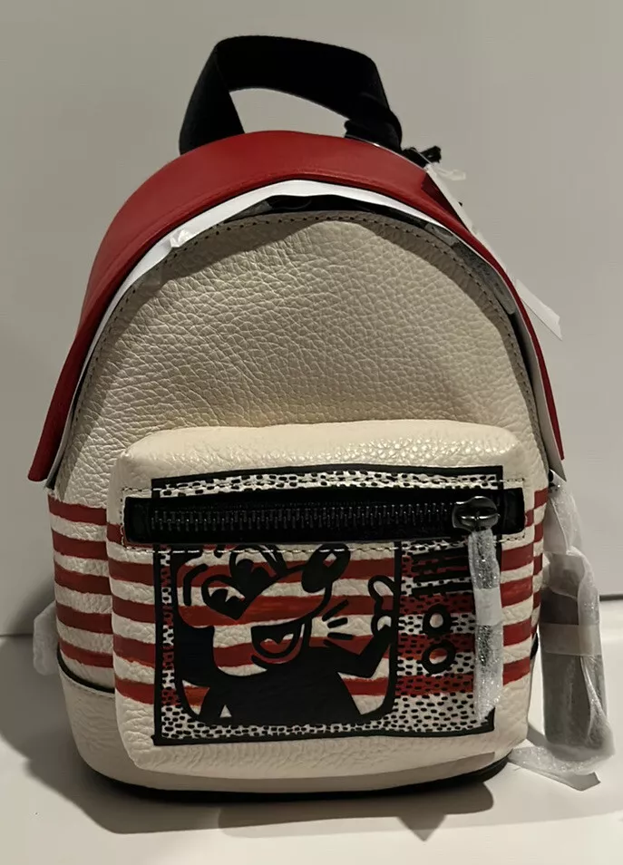 Coach keith haring clearance backpack