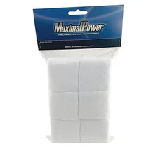 MaximalPower 2 1/4" Gun Cleaning Patches Cotton for 9mm .357 .38 .40 .45 Caliber