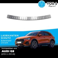 You.S Original Ladekantenschutz Chrom Edelstahl FüR Audi Q3 SUV Ab Bj. 2011-2016