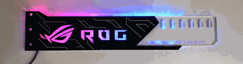 RGB Graphic Card Bracket Addressable LED 3-pin 5V Brace GPU Sync Light Fix Video - Picture 39 of 43