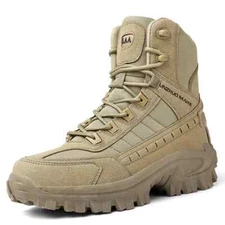 Waterproof Military Tactical Boots for Men Field Combat Hunting Trekking Boot