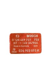 VW AUDI ALTERNATOR STICKER 90A 034 903 015 K