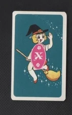 TV34 Swap Playing Cards 1 Japanese 60's Witch Sally Anime TV Series 3/4 Size 