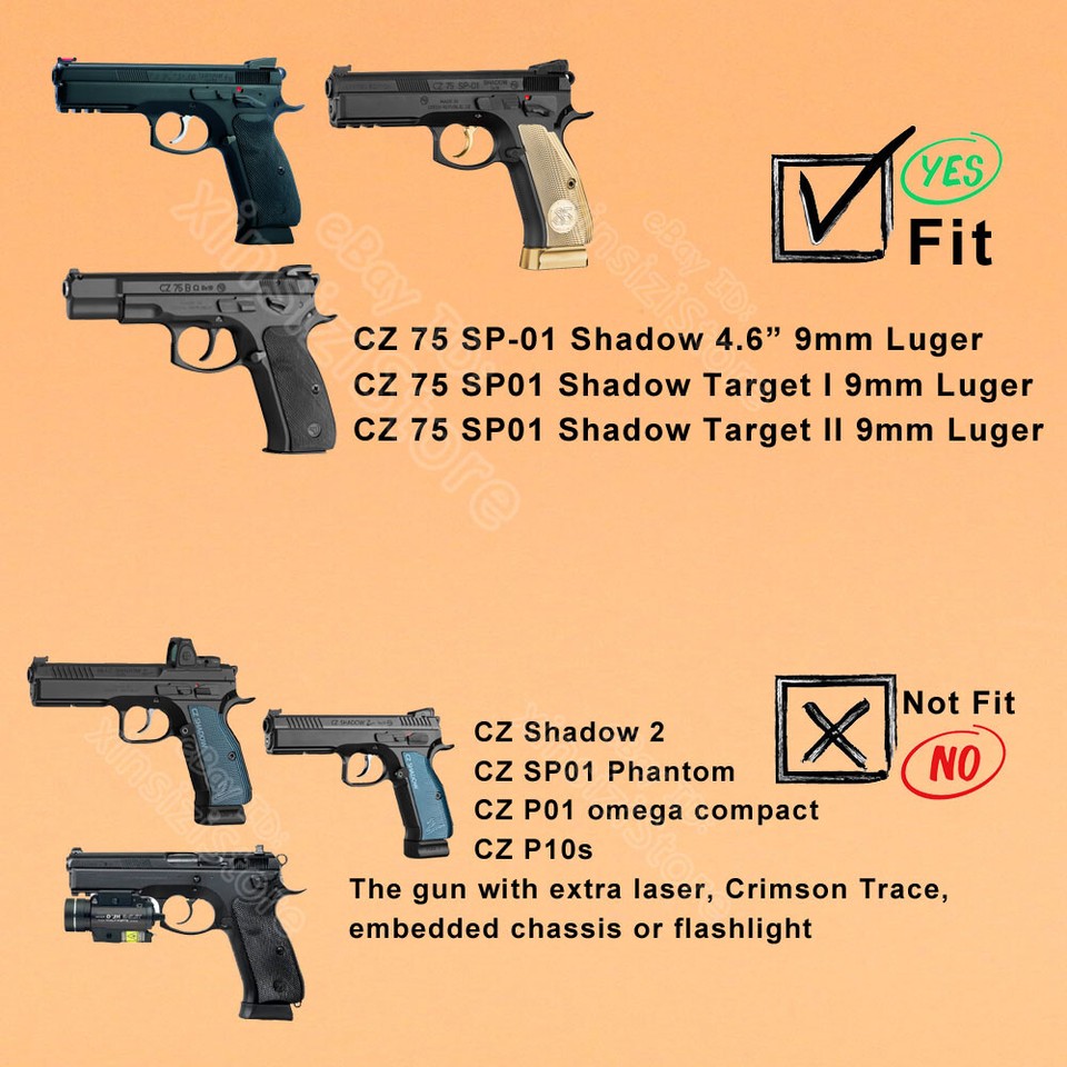Cz 75 sp01 shadow - Pistolets de Catégorie B (13982669