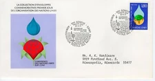 UN GENEVA -  1977 UN Water conference  FDC13274