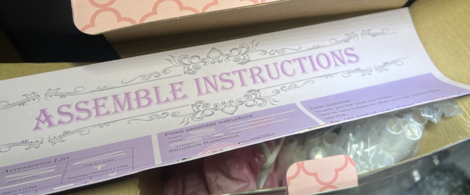 Princess Castle Play Tent for Girls with LED Lights Playhouse 55"x53"