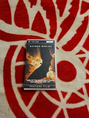 Batman Begins Movie UMD PSP PlayStation Portable Disc Complete With case TESTED