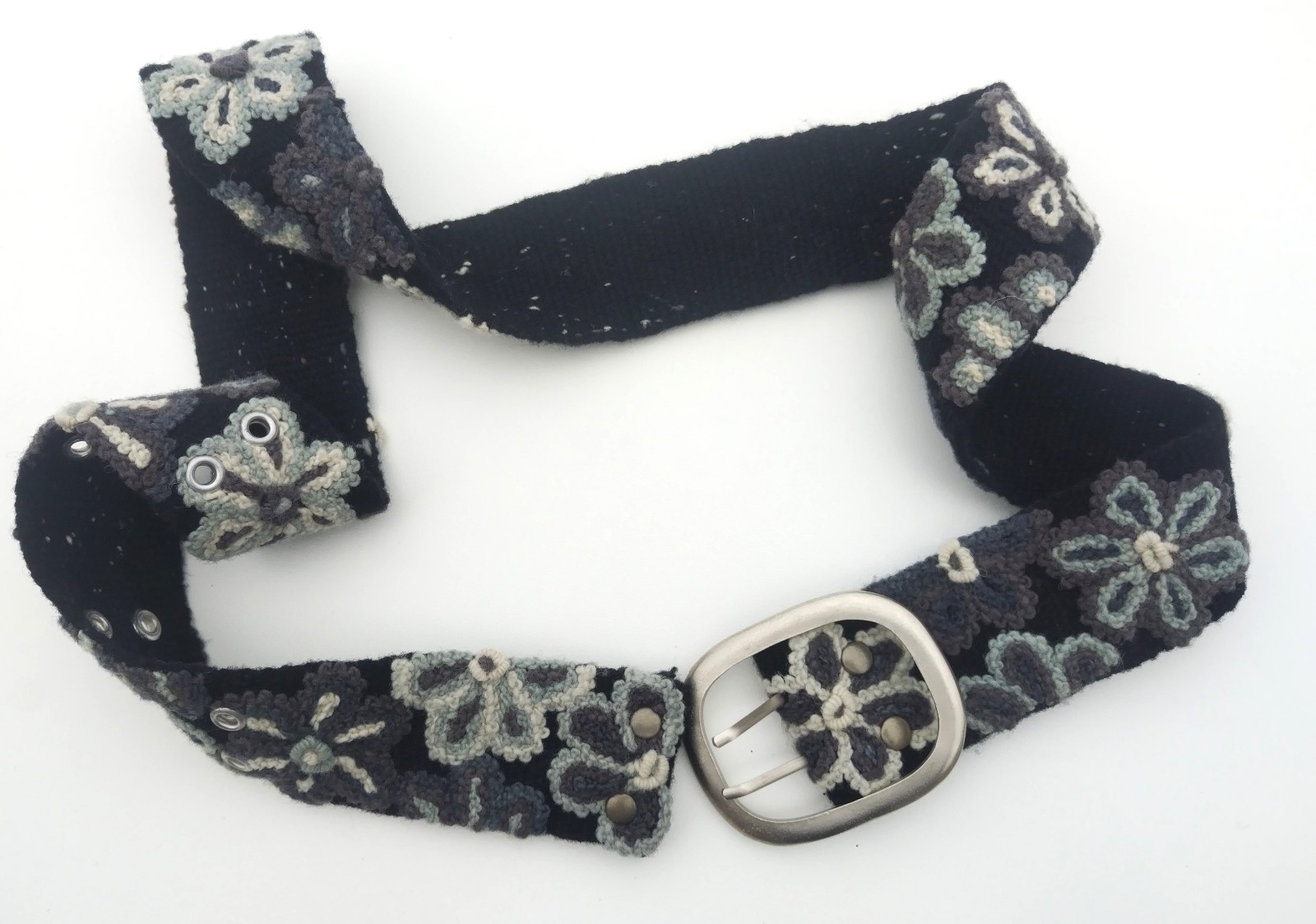 belts for women Wool embroidered peru belt, Beautiful Floral
