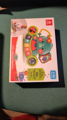 Hola 2-in-1 Musical Elephant Musikspielzeug Baby 6-36 Monate
