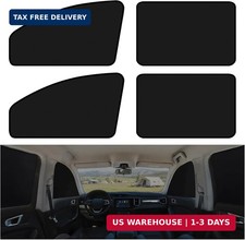 Magnetic Car Window Shades 4 Pack - Blackout Side Window Sun Shade for Privacy 