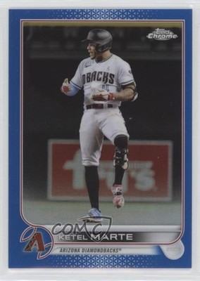 2022 Topps Chrome Blue Refractor 88/150 Ketel Marte #124 g1z