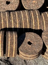 Cork Rings 36 Triple Chocolate Burl, 1 1/4" X 1/2 "X1/4", Great Rings!