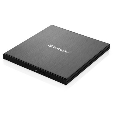 Verbatim Slimline Blu-ray Writer USB 3.1 GEN 1 USB-C Ultra HD 4K DVD Laufwerk