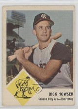 1963 Fleer Dick Howser #15 0p7