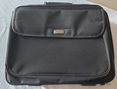 Laptop-Tasche Targus, Stoff, schwarz, 17 Zoll mit Tragegurt