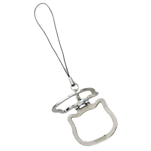 Stylish Cats Phone Chain Phone Jewelry Fashion Phone Pendant Alloy Texture - Photo 3/8
