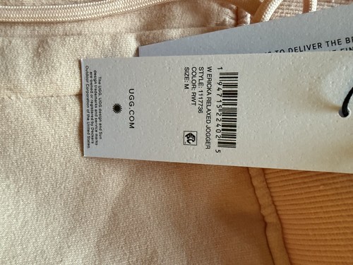 Ugg Pink Ericka Relaxed Joggers Size M 12-14 - Picture 4 of 8